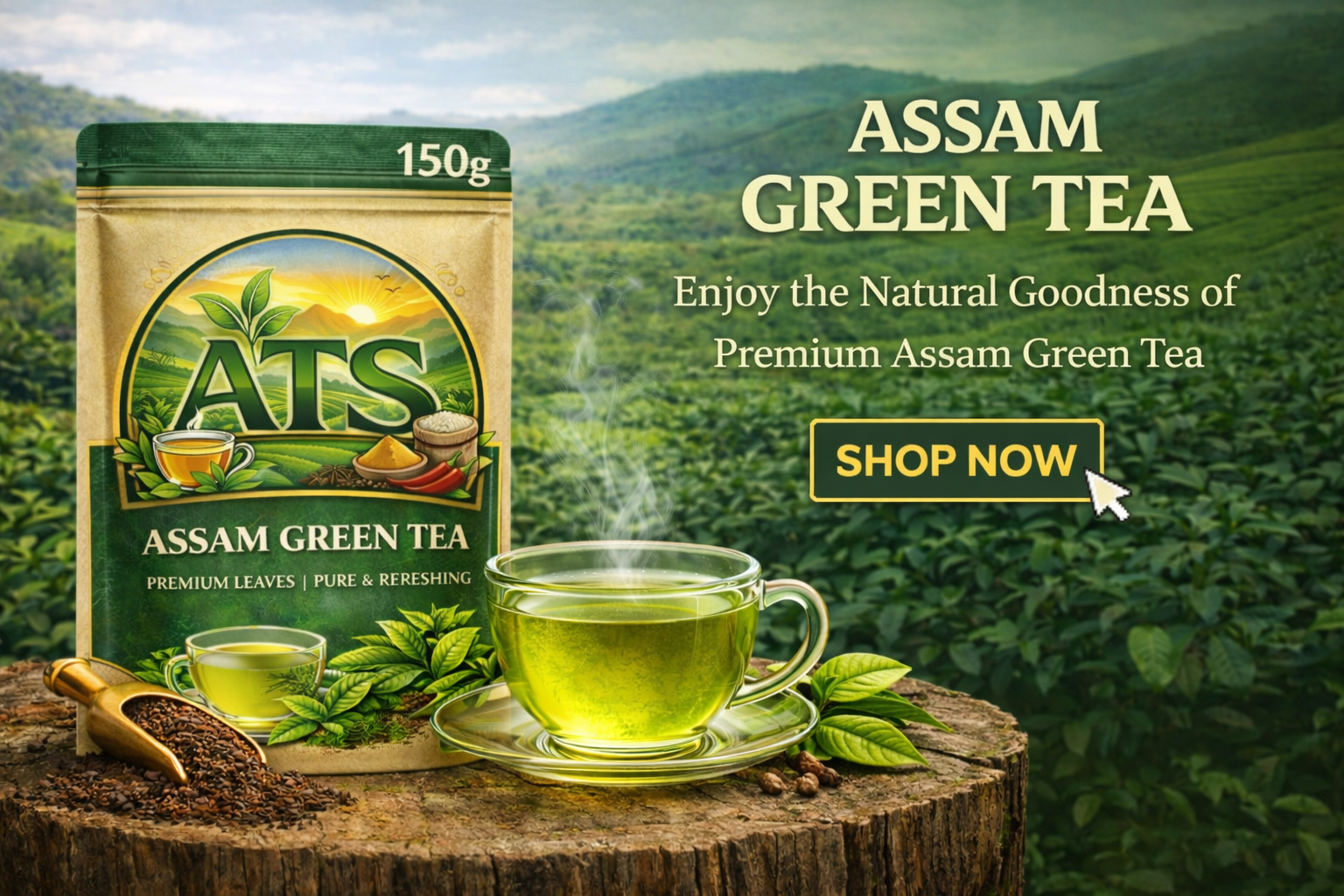 ASSAM GREEN TEA